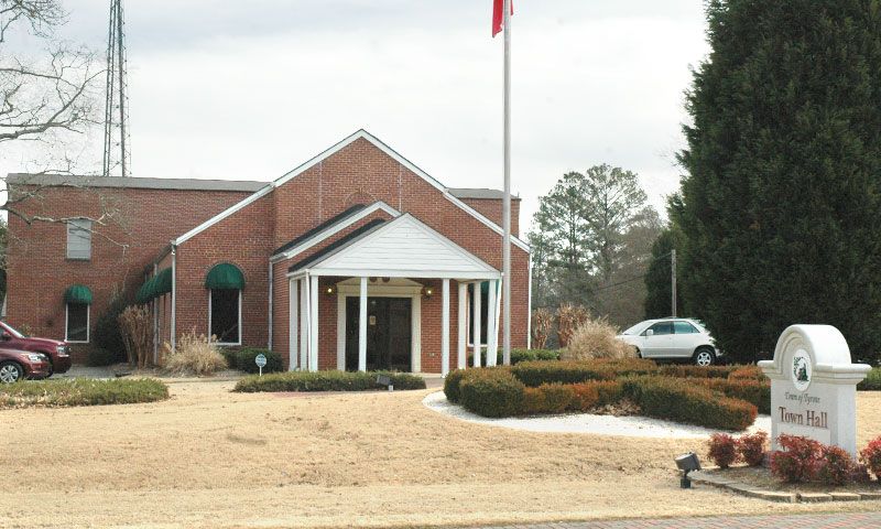 Tyrone Town Hall in February 2017. File Photo.