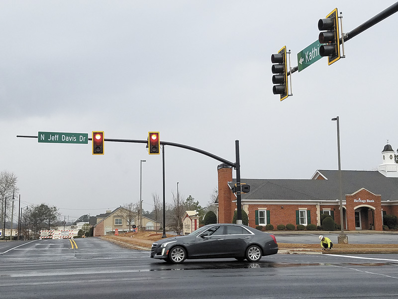 Final phase of Ga. Highway 92 North and Hood Ave...