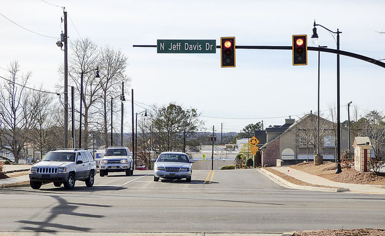 All the way through to Hwy. 85