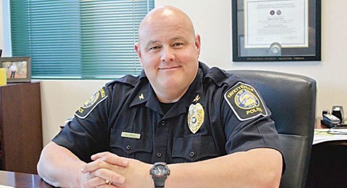 Fayetteville Police Chief Scott Gray. File Photo.