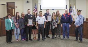 American Legion Post 50 honors PTC public safety...