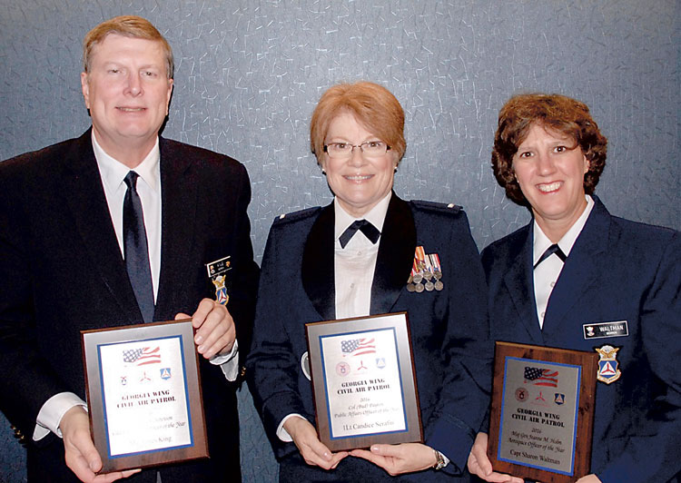 PTC Civil Air Patrol awards its officers