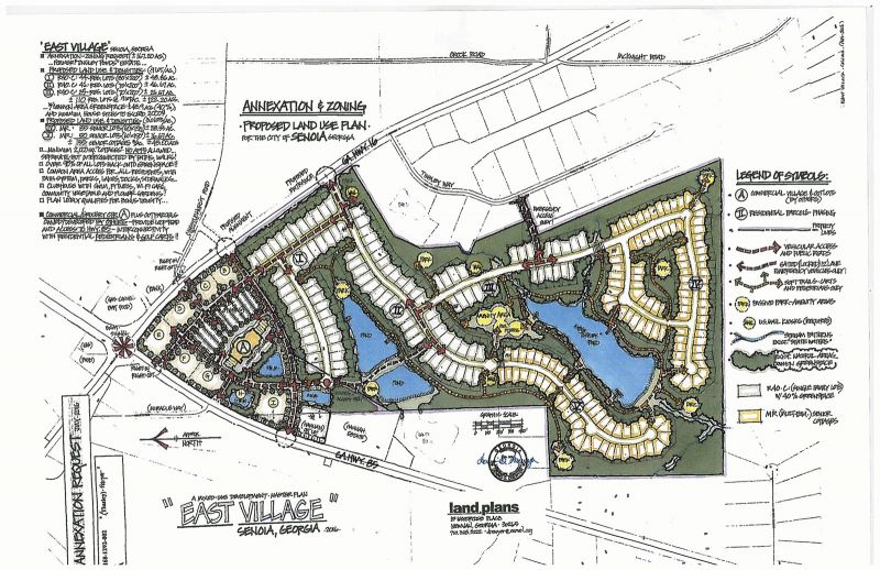 County throws East Village back to Senoia