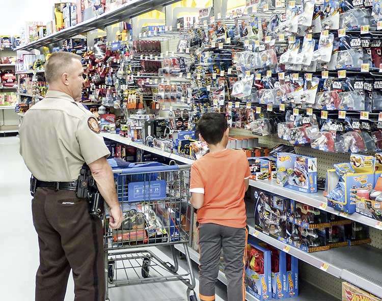 Shopping with the Sheriff