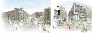 Pinewood Forest reveals new streetscape, announc...