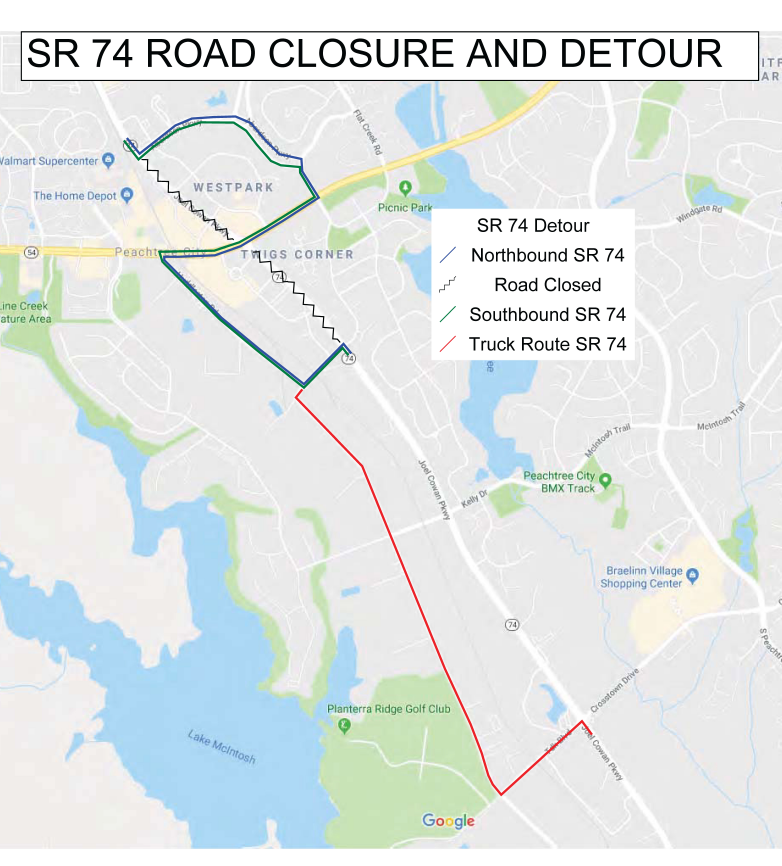 Paving delays expected on Ga. Highway 54 beginni...