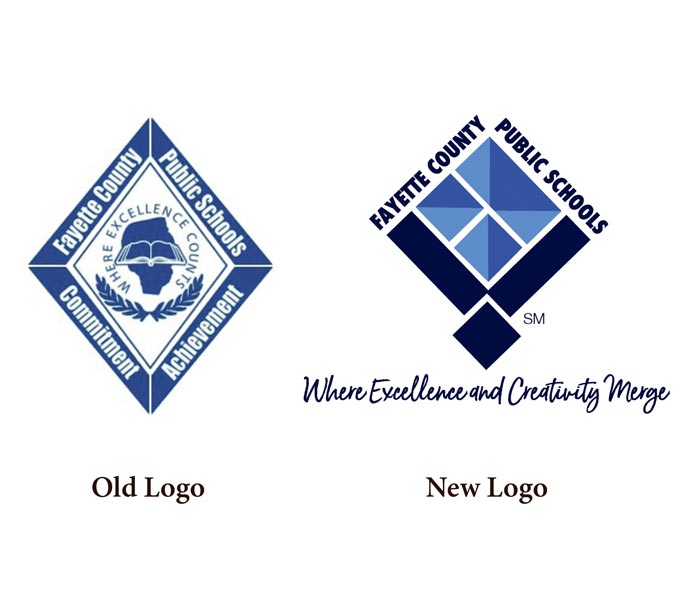 Fayette school system introduces replacement logo