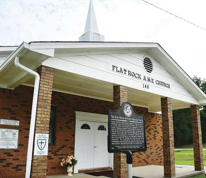 Flat Rock AME Church is located at 148 Old Chapel Lane, Fayetteville. Photo / Marie Thomas.