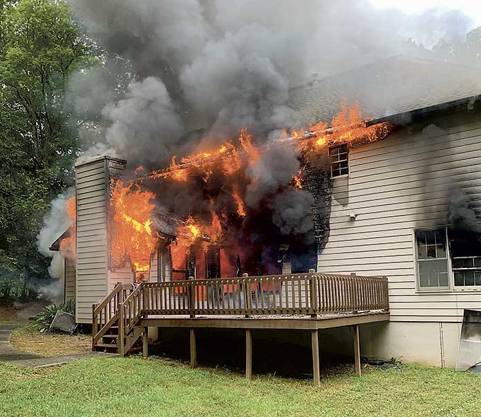 Kitchen fire damages central Fayette home