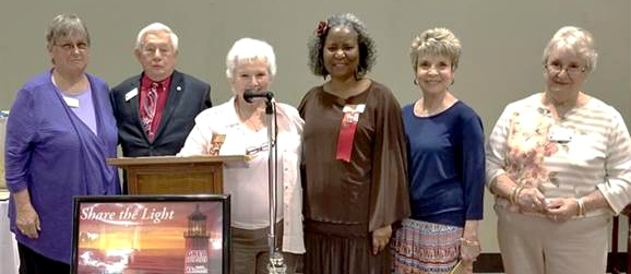 Statewide official visits Fayette County Retired...