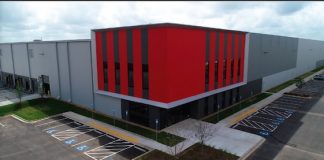 Exterior of new Amazon fulfillment center in Newnan.