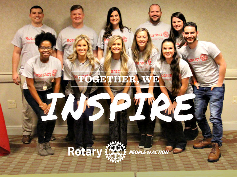 Rotary hosts induction for new Rotaract Club