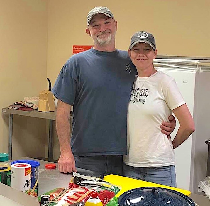 Couple cooks for elderly shut-ins during Covid-19