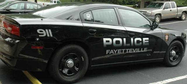 Fayetteville police searching for man in CVS arm...