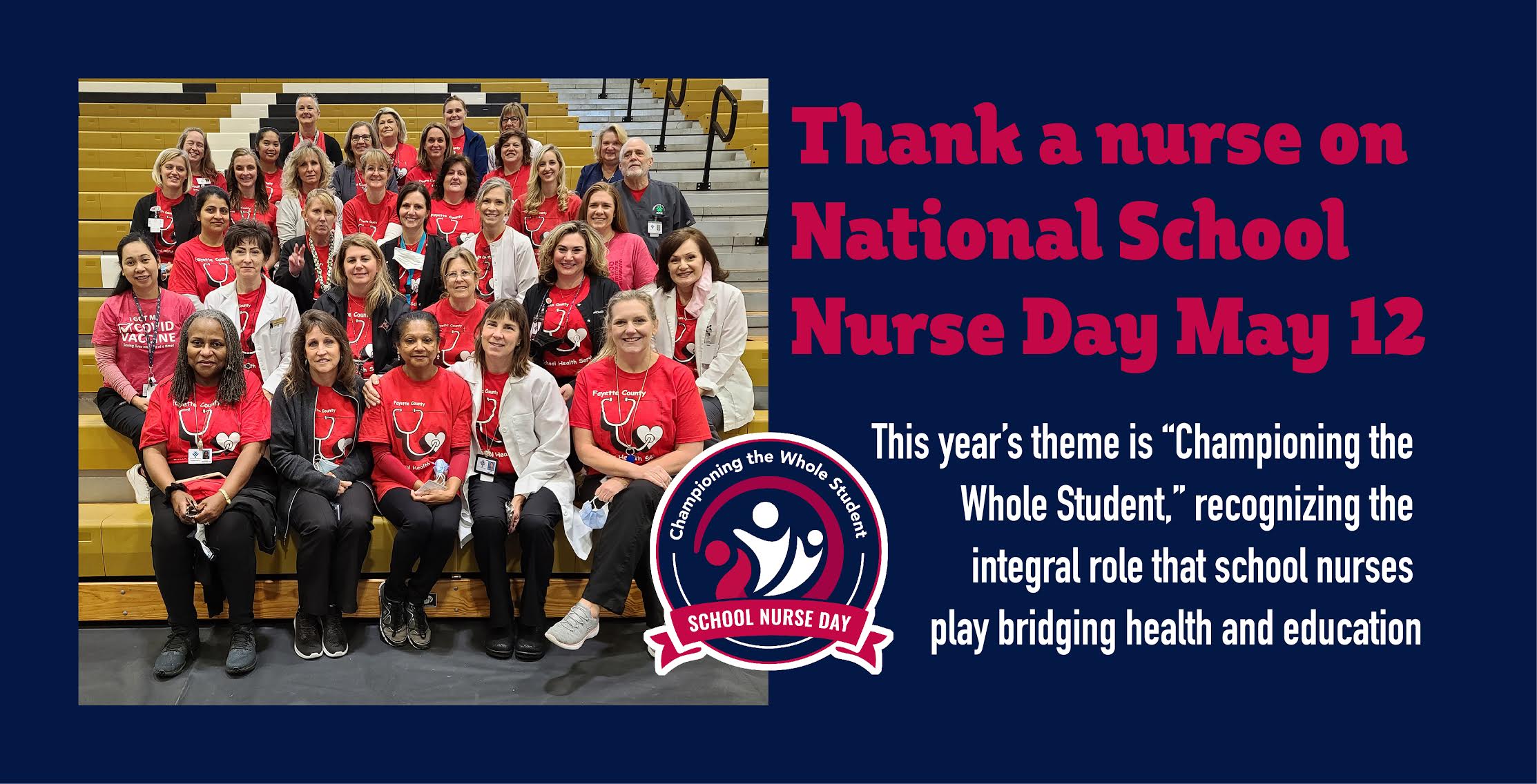 Thank a nurse on National School Nurse Day May 12