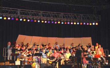 The Southern Crescent Chorale performs outdoors in pre-Covid days. Photo/Submitted.