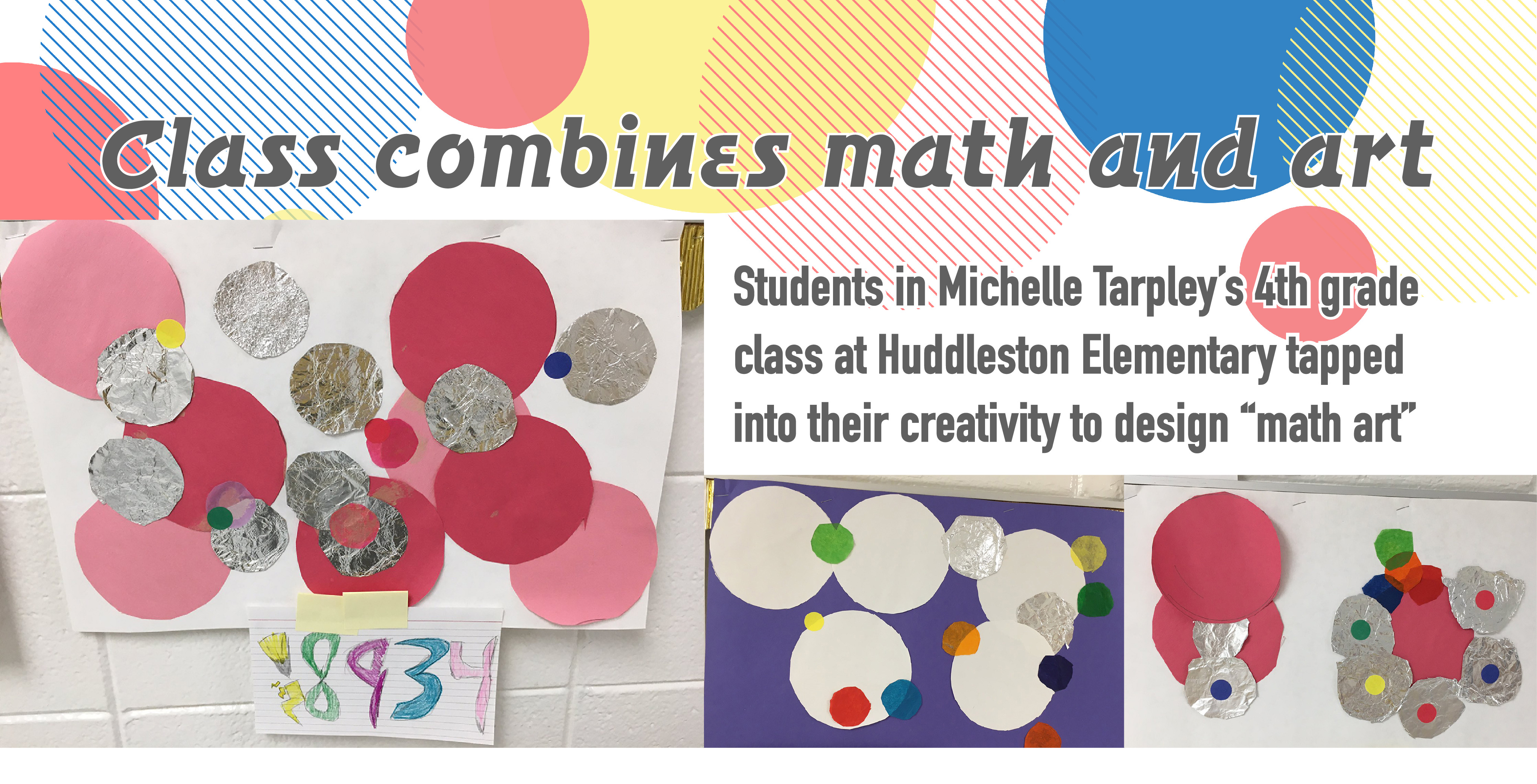 Huddleston class combines math and art