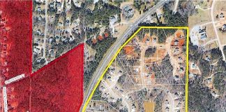 75 acre Peachtree City annexation map, Graphic/City of Peachtree City.