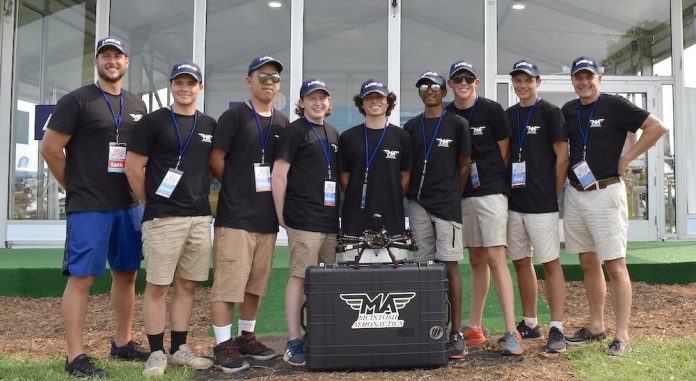 McIntosh High’s drone team finished 2nd in the nation at a competition sponsored by the Academy of Model Aeronautics and the Navy. Photo/Fayette County School System.