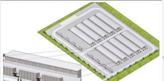 Data center structures. Graphic/City of Fayetteville.