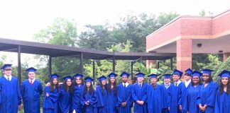 Last 8th grade graduating class of Our Lady of Victory School. Photo/Submitted.