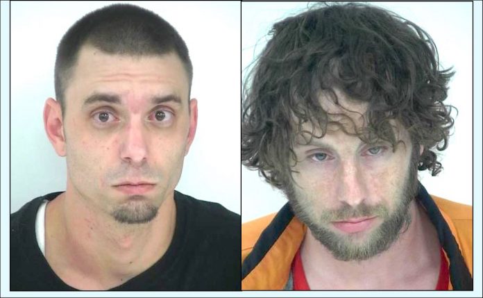 Nickolas Hollinsworth (L) and Erik Lopez. Photos/Fayette County Jail.