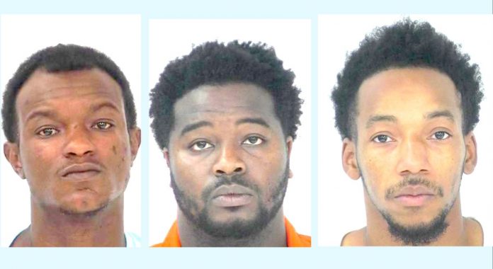 L-R) Marquis Dantzler, Jujuan Reaves and Montarious Daniels. Photos/Fayette County Jail.