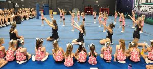 McIntosh cheerleaders inspire future cheering
