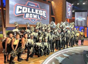 FCHS band performs on NBC game show College Bowl