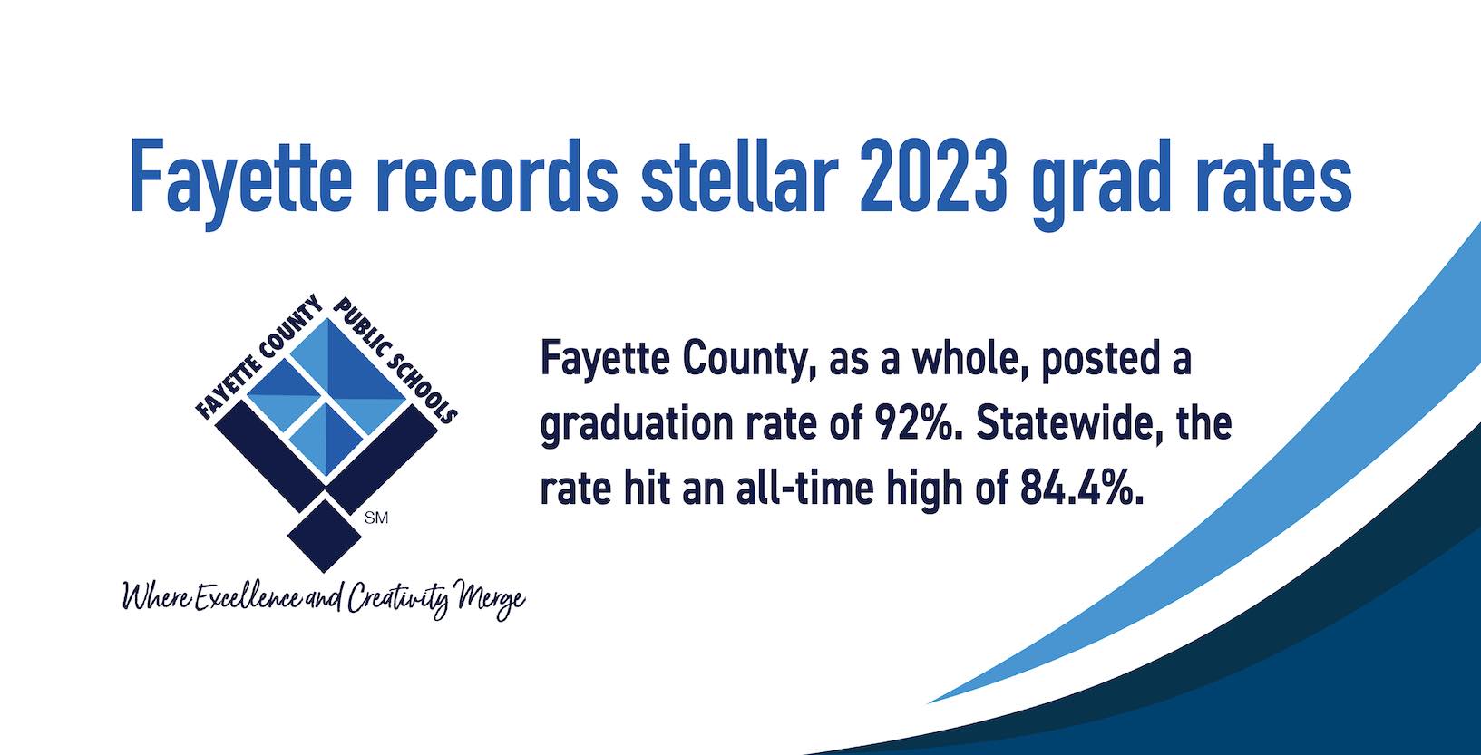 Fayette County records stellar 2023 graduation r...