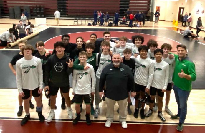 McIntosh High School wrestling team and coaches. Photo/Submitted.