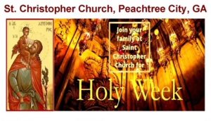 St. Christopher Church Pascha Schedule for Ortho...