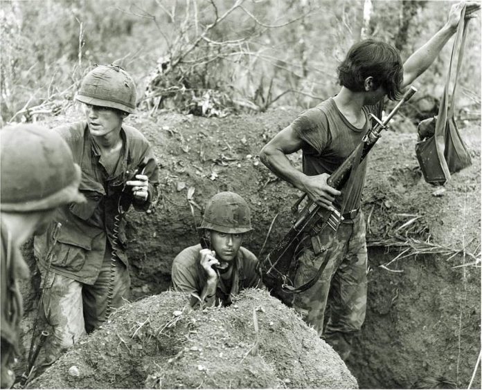 Soldiers of the 101st Airborne in secret battle. Photo/Ed Sherwood.