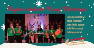 Inman Elementary celebrates Crazy Christmas