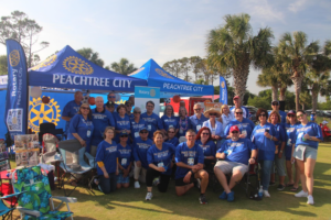 Rotary Club of Peachtree City Honored with Back-...