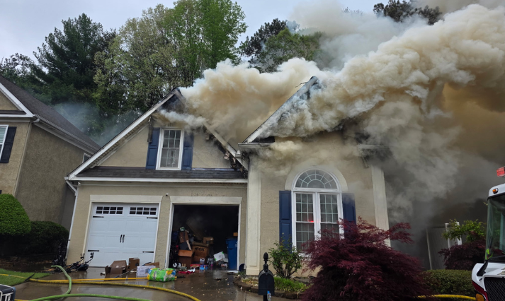 Smoking Blamed for House Fire in Peachtree City