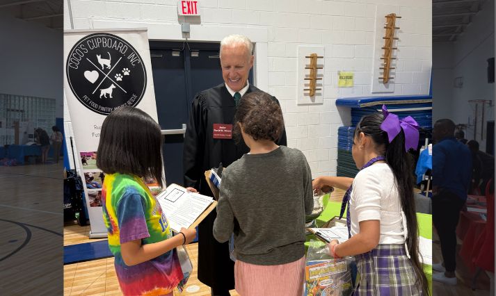 Judge Moore Inspires Young Minds at Burch Elemen...