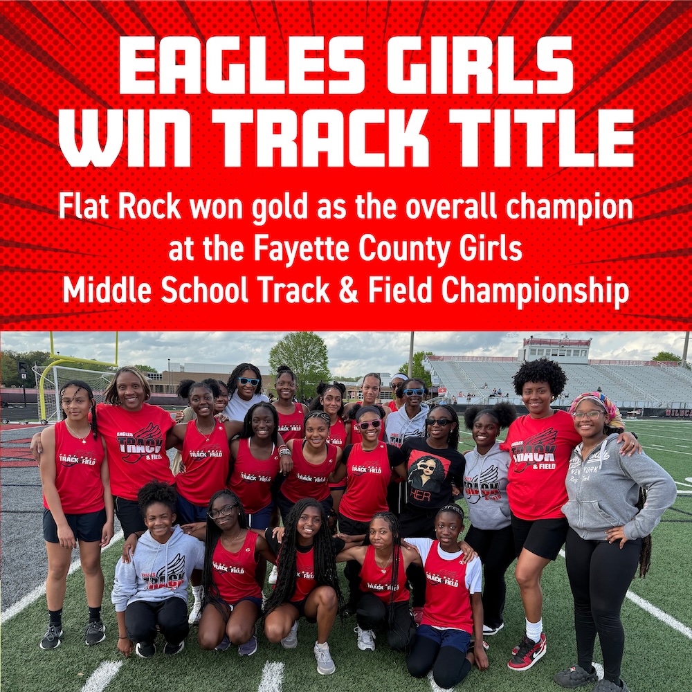 Flat Rock wins girls track title