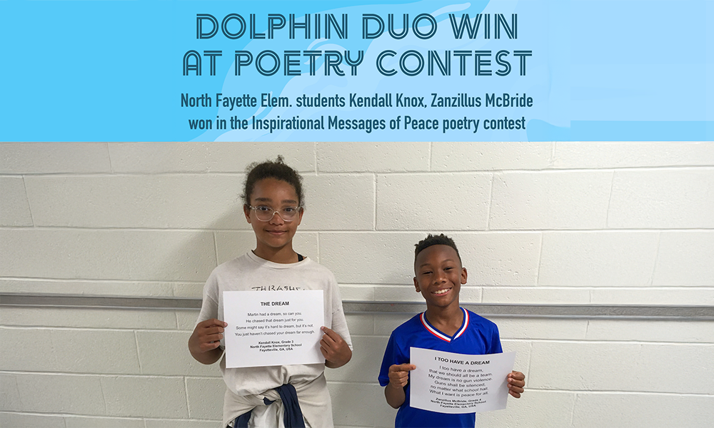 North Fayette students win poetry contest