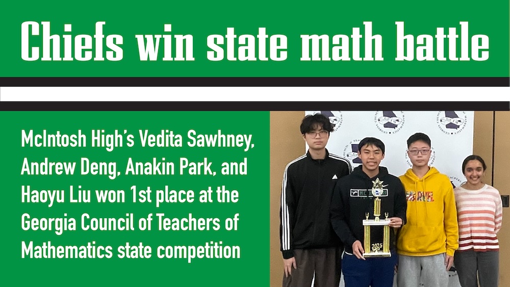 McIntosh wins at state math competition