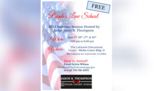 Judge Jason B. Thompson Announces Free 4-Week Se...