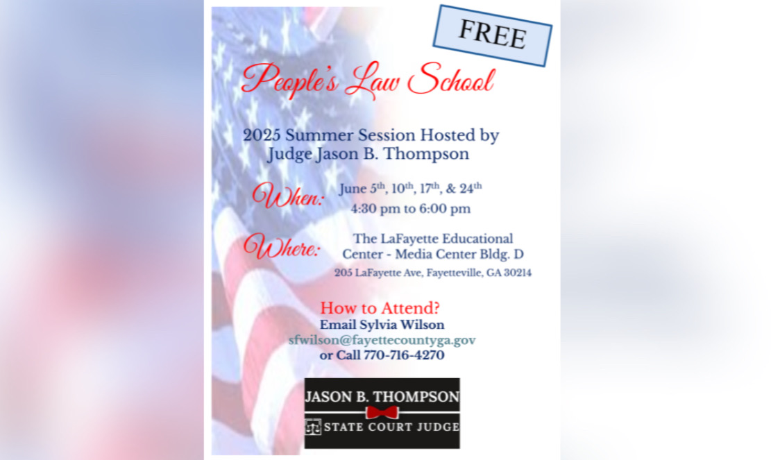 Judge Jason B. Thompson Announces Free 4-Week Se...