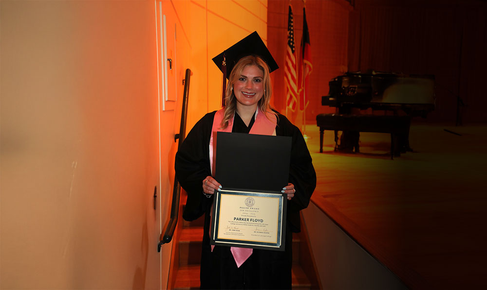 Tyrone native receives awards at LaGrange College