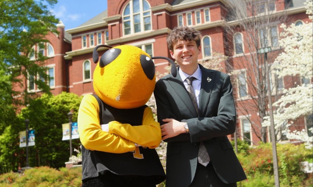 McIntosh Graduating Senior JP Bierman Receives G...