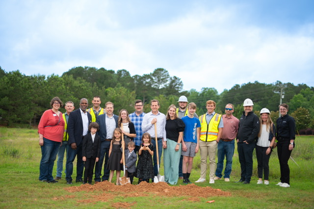 Dr. Christina McKellar breaks ground for Shine P...