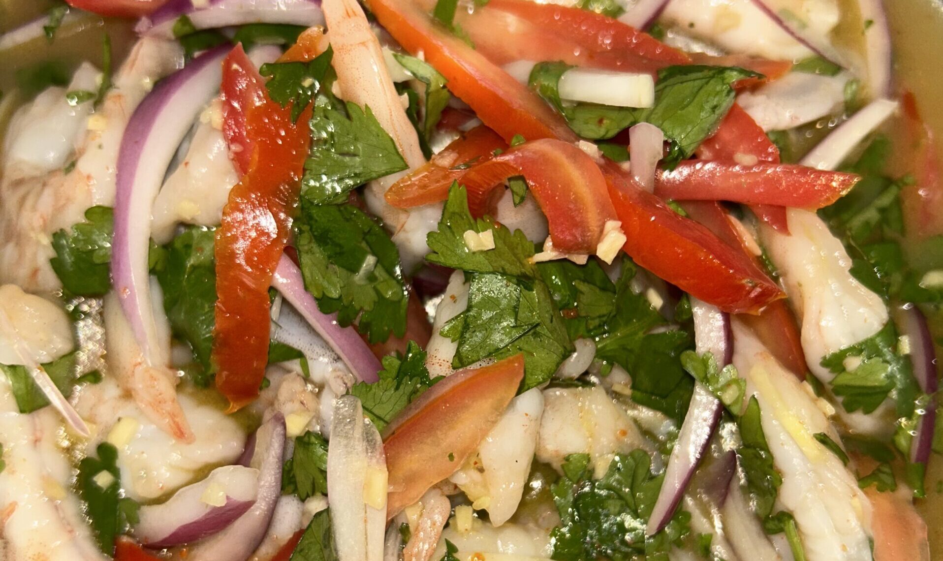 The Eating Chambers with The Best Ceviche I Have...