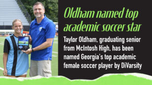 McIntosh’s Oldham named state’s top academic soc...