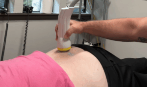 Dr. Noah Marchese uses advanced SoftWave technol...