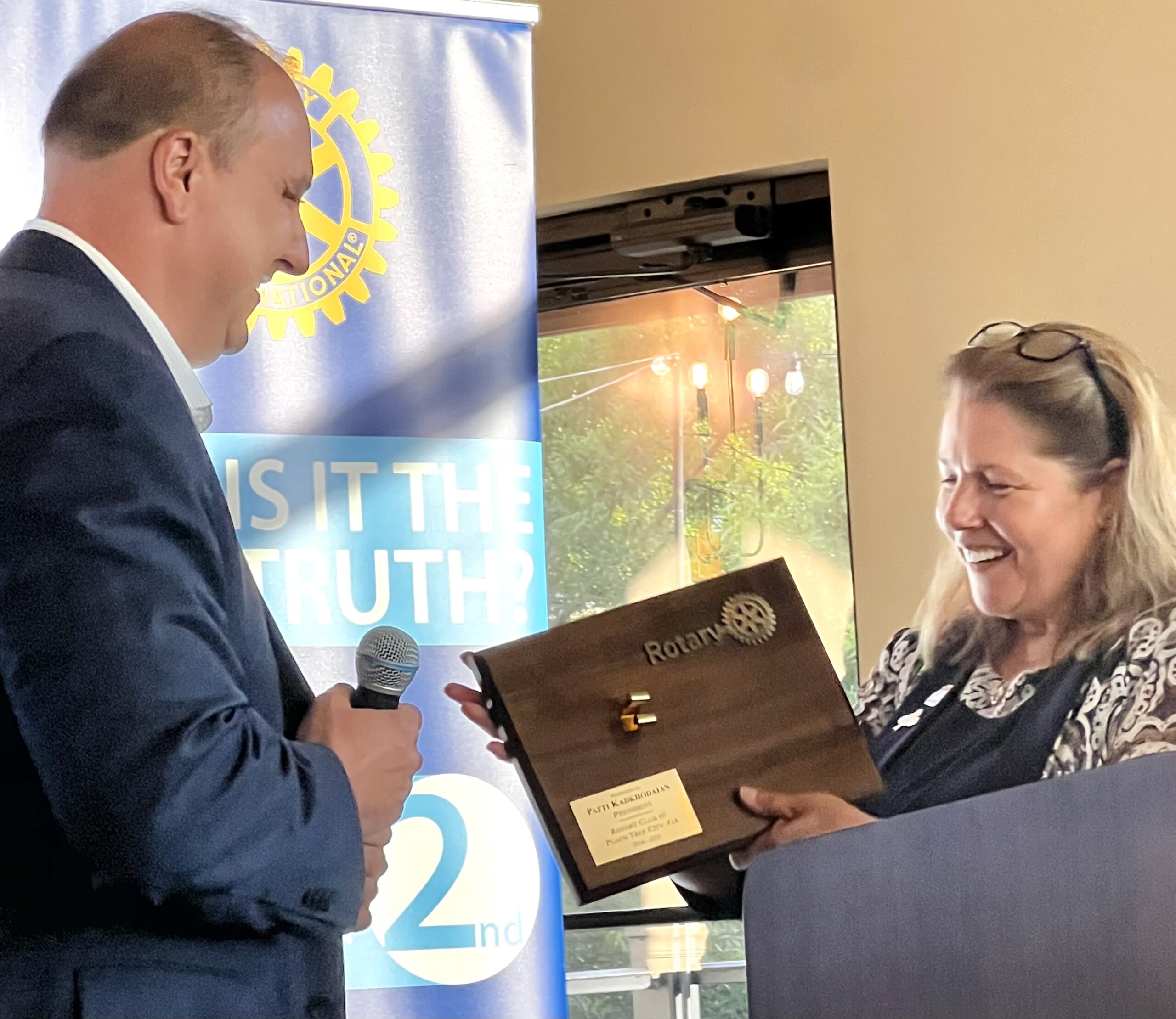 Local Rotary Club Celebrates Achievements, Welco...