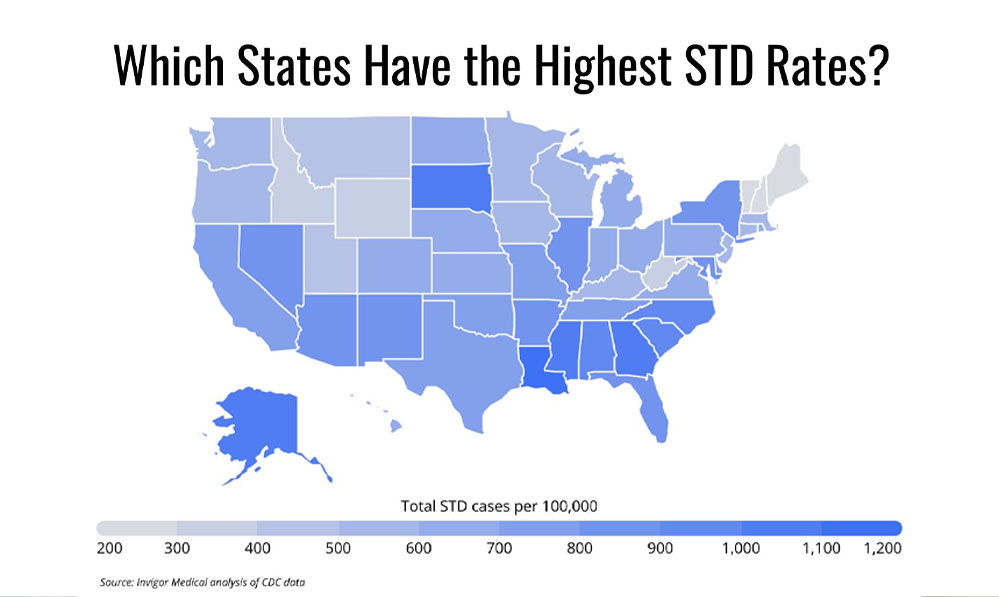 Georgia Has the 4th Highest STD Rate in the Country